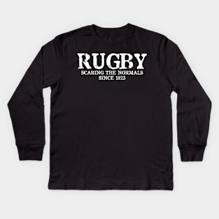 Rugby supporter Kids Long Sleeve T-Shirt